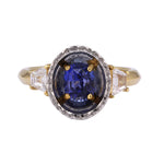 Sapphire Reliquary Ring