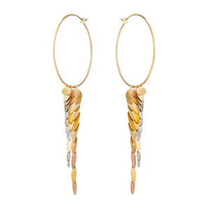 
            
                Load image into Gallery viewer, Angled view of Dancing Trail Earrings by Sia Taylor.
            
        