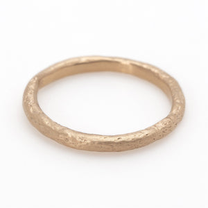 Lu Band in 14k rose gold by Betsy Barron