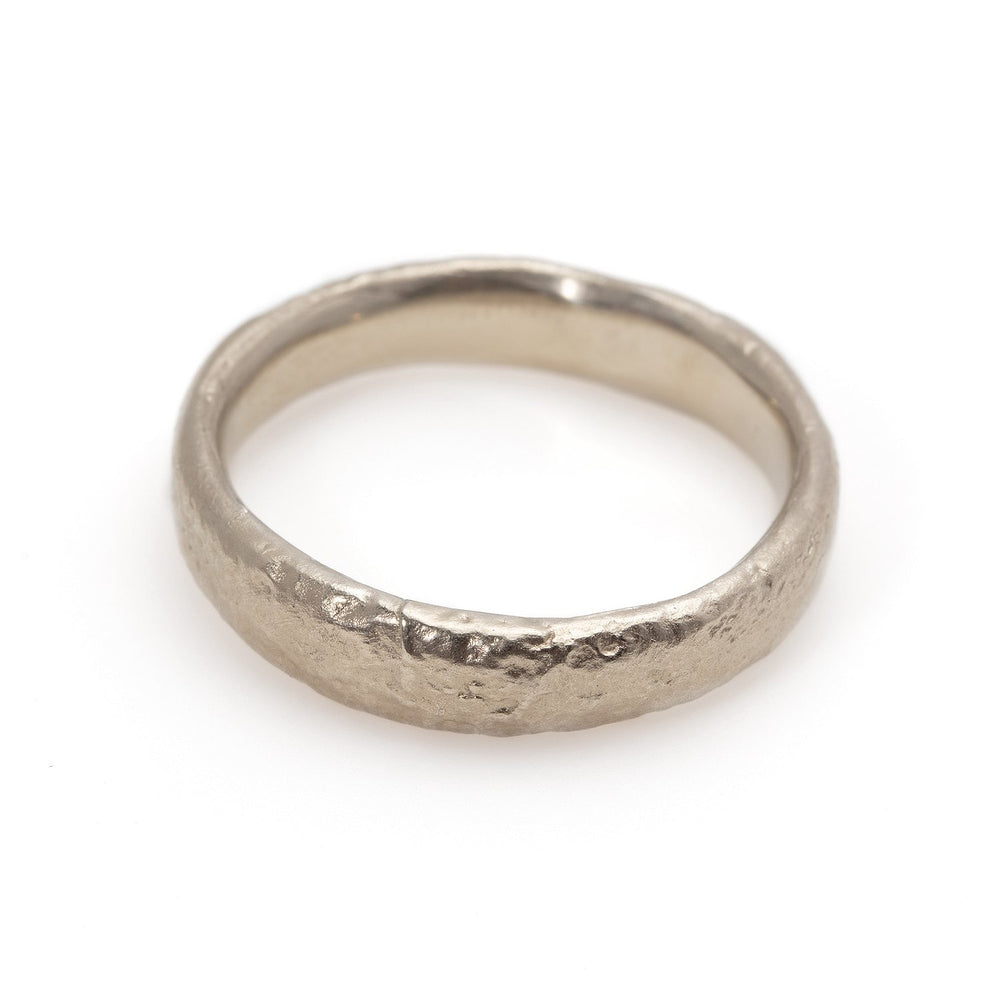 
            
                Load image into Gallery viewer, Noah band by Betsy Barron in 14k white gold
            
        